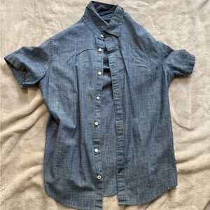 Tommy Hilfiger Blue Short Sleeve Shirt